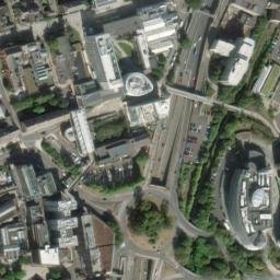Satellite imagery of Holy Jesus Hospital, GB