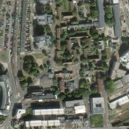 Satellite imagery of Holy Jesus Hospital, GB