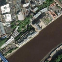 Satellite imagery of Newcastle upon Tyne Castle, GB