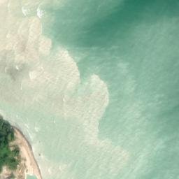 Satellite imagery of Møns Klint, DK