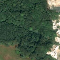 Satellite imagery of Møns Klint, DK