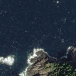 Satellite imagery of Cape Augustine, US