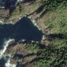 Satellite imagery of Cape Augustine, US