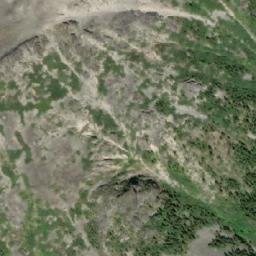 Satellite imagery of Pyramid Peak, CA