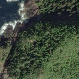 Satellite imagery of Cape Augustine, US