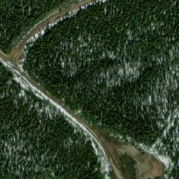 Satellite imagery of Thunder Mountain, CA