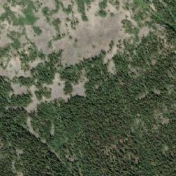 Satellite imagery of Pyramid Peak, CA