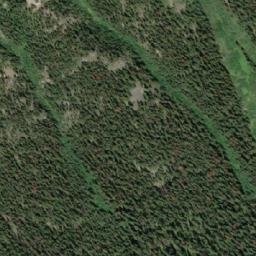 Satellite imagery of Pyramid Peak, CA