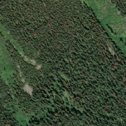 Satellite imagery of Pyramid Peak, CA