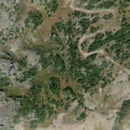 Satellite imagery of Mount Babcock, CA