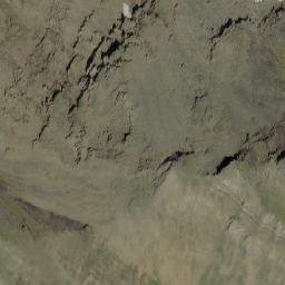 Satellite imagery of Pyramid Peak, CA