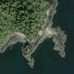 Satellite imagery of Shipwreck Point, US