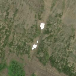 Satellite imagery of Pyramid Peak, CA