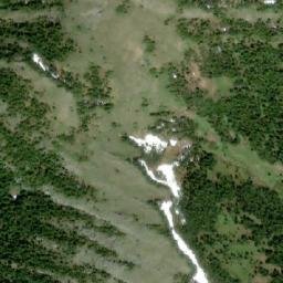 Satellite imagery of Quintette Mountain, CA