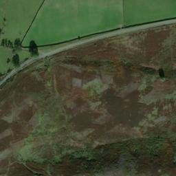 Satellite imagery of cairn, GB