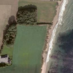 Satellite imagery of Brudesten, DK