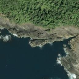 Satellite imagery of Cape Magdalena, US