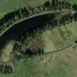 Satellite imagery of cairn, GB