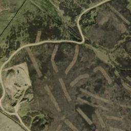 Satellite imagery of cairn, GB