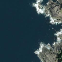 Satellite imagery of Point Bazan, US