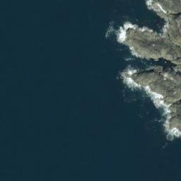 Satellite imagery of Point Bazan, US