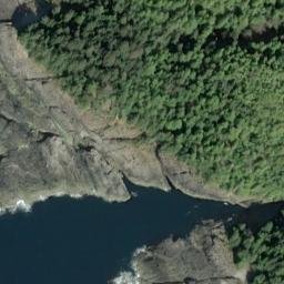 Satellite imagery of Point Bazan, US