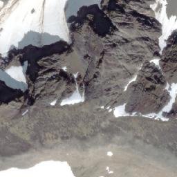 Satellite imagery of Mount Knauss, CA