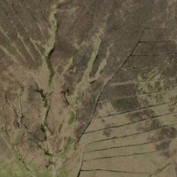 Satellite imagery of cairn, GB