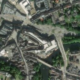 Satellite imagery of Durham Castle, GB