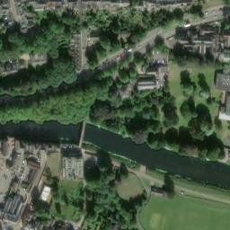 Satellite imagery of Durham Castle, GB