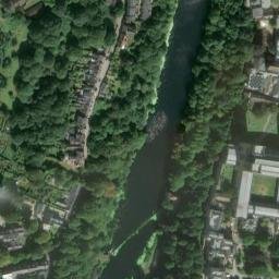 Satellite imagery of Durham Castle, GB
