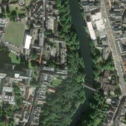Satellite imagery of Durham Castle, GB