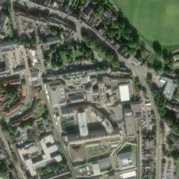 Satellite imagery of Durham Castle, GB