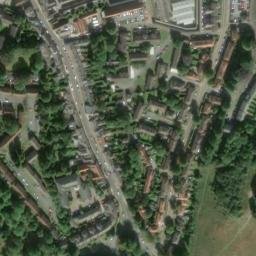 Satellite imagery of Durham Castle, GB