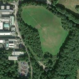 Satellite imagery of Maiden Castle Fort, GB