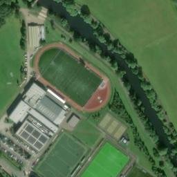 Satellite imagery of Maiden Castle Fort, GB