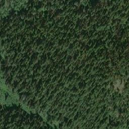 Satellite imagery of Tezzeron Mountain, CA