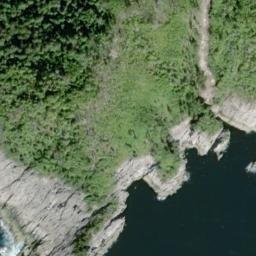 Satellite imagery of Point Cornwallis, US