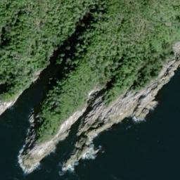 Satellite imagery of Liscome Point, US