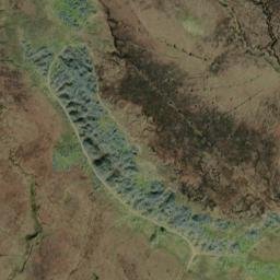 Satellite imagery of cairn, GB