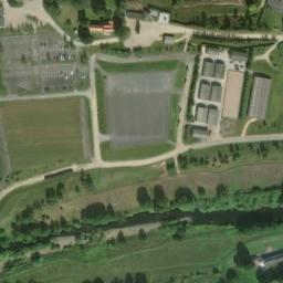Satellite imagery of Bishop Auckland Castle, GB