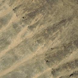 Satellite imagery of The Shark's Fin, CA