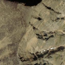 Satellite imagery of The Shark's Fin, CA