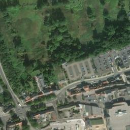 Satellite imagery of Bishop Auckland Castle, GB