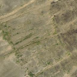 Satellite imagery of The Shark's Fin, CA