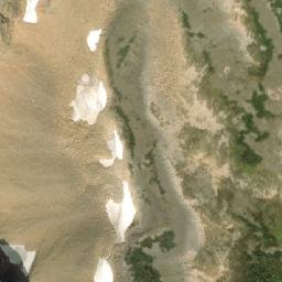 Satellite imagery of The Shark's Fin, CA
