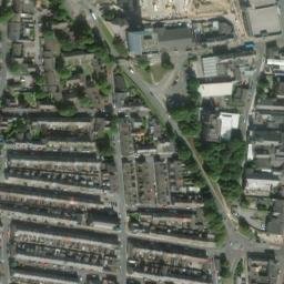 Satellite imagery of Bishop Auckland Castle, GB