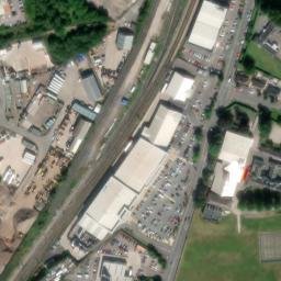 Satellite imagery of Penrith Castle, GB
