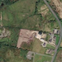 Satellite imagery of Donegal castle, IE