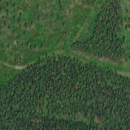 Satellite imagery of Pinchi Mountain, CA